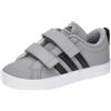 adidas VS Pace 2.0 Shoes Kids, Scarpe da Ginnastica Unisex-Adulto, Grey Three/Core Black/Cloud White, 33 EU