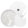 Mizon Cerotti in Gel con Perla Bianca (30 coppie) Riduce le rughe e il gonfiore, trattamento per le occhiaie, Complesso di fiori bianchi, ingredienti naturali (Pure Pearl Eye Gel Patch)