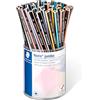 STAEDTLER Confezione da 48 matite pastello 2B Noris Jumbo