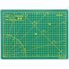 Elan Tappetino da Taglio A4 Verde, Piano da Taglio 22x30 cm, Tappetino Autorigenerante a 5 Strati, Tappeto Antitaglio PVC Riciclato, Cutting Mat A4