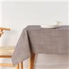 BL BELUM 30946 Tovaglia antimacchia, Cotone, Grigio, 200x140 cm