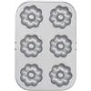 Decora 0070038 Stampo 6 Ciambelle Fiore Ø 7,5 Cm Antiaderente