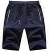 ZOXOZ Pantaloncini Sportivi Uomo Pantaloni Corti Cotone Estivi Elasticizzati Running Shorts con Tasche Verde XL