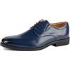 Plilima Scarpe da uomo eleganti per ufficio, matrimoni, stile classico, Nero , 45 EU