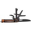 Gerber Coltello Tascabile Gerber con 7 Funzioni, Multiutensile con Lama Liscia, con Forbici e Sega, Armbar Scout, Nero/Arancione, Acciaio Inox/Alluminio, 1064396