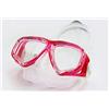 WOWDECOR Maschera Subacquea per Adulti e Bambini con Visione Corta, Maschera da Snorkeling Maschera Subacquea Dioptrin correzione diottrie, Rosa Rossa, Different 2 Augen