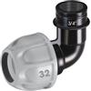 Claber Gomito 1" Ø 32mm Filetto 3/4" Femmina per Irrigazione Interrata