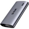 SSK SSD Portatile da 500 GB, fino a 2000 MB/s unità a stato solido esterne, USB 3.2 Gen2X2 NVMe SSD Hard Drive esterno, consumo energetico ultra basso per iPhone 15/MacBook/Pro/OTG telefono/laptop