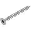 SECCARO Vite SECCARO per truciolare 4 x 40 mm, acciaio zincato, vite per legno con filettatura totale, TX/esalobata, 200 pezzi