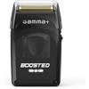 GAMMA+ Boosted Rasoio Elettrico Barba e Capelli con 3 Lame, Rasoio Barba Elettrico Uomo Senza Fili, Autonomia 120 Minuti, Rasoio da Viaggio Compatto, Impermeabile IPX7, Velocità di taglio 11.000 RPM