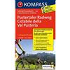 Kompass Carta cicloturistica tour n. 7017. Ciclabile della Val Pusteria-Pustertaler Radweg: Fietsroutekaart 1:50 000