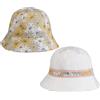 LIPODO Cappello Reversibile Desima Flowers Donna/Uomo - da Pescatore in Cotone Estivo Primavera/Estate - L (57-58 cm) Rosa