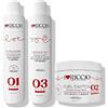 Ilovericcio I Love Riccio Kit per Capelli Ricci e Mossi, Include Shampoo Curlshine 250 ml, Maschera Nutriente Curl Switch 250 ml e Styling Rock'N Go 250 ml