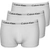 Calvin Klein Boxer Costume da Uomo Vita Bassa 3-Pack, Bianco Piccolo