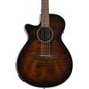 Ibanez AEG70L-TIH Lefthand Tiger Burst High Gloss - Chitarra acustica mancina