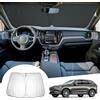 GAFAT [Upgrade] GAFAT Compatibile con Volvo XC60 2018-2025 2026 Parasole per Parabrezza interno, Accessori XC60 Recharge Plug-in Hybrid Protezione Solare, Raffreddamento, Protezione UV, UPF 50+