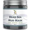 Natura Pur Maschera Viso di Fango del Mar Morto 250g, vegan - anti brufoli, comedoni e acne - Trattamento anti-età per la pelle secca e impura o grassa - Detox per il viso e corpo
