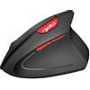 QINGCHU Mouse wireless verticale ergonomico, 2,4 g, per Windows, Mac, USB, 800/1600/2400 DPI, 6 tasti