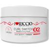 Ilovericcio I Love Riccio Curl Switch Maschera Capelli Ricci e Mossi Nutriente e Idratante Con Olio di Argan, Macadamia e Jojoba, Ricci Definiti e Morbidi, Reidrata Capelli Secchi e Crespi, Travel Size 100 ml