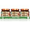 Garnier Ultra Dolce Tesori di Miele, Multipack Maschera Riparatrice, 97% origine naturale, 1 Minuto di Posa, Per Capelli Danneggiati, Senza siliconi, Confezione da 3 x 340 ml