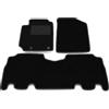 Generico Tappetini compatibili con Toyota Yaris Verso 1999-2005 - posteriore unito no decoro, kit tappetini auto personalizzati, set tappeti in moquette, tappeto auto
