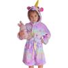 KAKU NANU Vestaglia Unicorno Accappatoio Bambina Vestaglia Ragazza Pile 5 6 Anni Unicorno Bambina Regalo