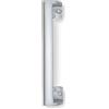 Merriway Bulk Hardware BH03937 Maniglia con Impugnatura a Sezione Ovale, Finitura Alluminio Lucido, 300 mm, Bianco