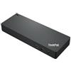LENOVO 40B00300EU Replicatore di Porte e Docking Station per Notebook Thunderbolt 4 / 5x USB 3.2 / HDMI - Nero / Rosso