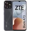 ZTE Blade A73 4G 256GB 4GB Ram Display 6.52" LCD IPS USB Type-C 5000 mAh Fotocamera 50 Mpx Android 13 Colore Nero