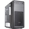VULTECH Case Vco-a2699t Tower ATX / Micro-ATX / Mini-ITX 1 Porta USB 3.0 Colore Nero (Finestrato)