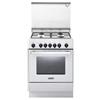 DE LONGHI Cucina a Gas DGW65ED con Forno Gas Dimensione 60 x 50 cm Colore Bianco Serie Design