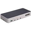 STARTECH.COM - Docking Station Universale per Notebook 5x USB 3.2 / 2x DisplayPort / 3x HDMI per Triplo Monitor 4K Grigio / Argento + Power Delivery 1