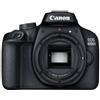 CANON EOS 4000D Nero Body Sensore CMOS 18Mpx Display Touch 2.7" orientabile Filmati Full HD Wi-Fi