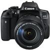 CANON SPEDIZIONE GRATUITA - CANON - EOS 750D Kit 18-135 IS STM Nero Sensore CMOS 24 Mpx Display 3' Filmati Full HD Wi-Fi / NFC