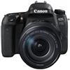 CANON - EOS 77D Kit + EF-S 18-135 IS USM Sensore CMOS 24Mpx Display Touch 3' orientabile Filmati Full HD Wi-Fi