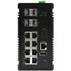EDIMAX IGS-5408P switch di rete Gestito Gigabit Ethernet (10/100/1000) Nero Supporto Power over Ethernet (PoE)