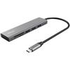 TRUST Halyx USB 3.2 Gen 1 (3.1 Gen 1) Type-C 104 Mbit /s Alluminio