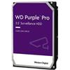 WESTERN DIGITAL Hard Disk WD Purple Pro 12 TB 3.5" Interfaccia Sata III 6 GB / s Buffer 512 MB 7200 Rpm