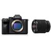 SONY - Kit Fotocamera Digitale Mirrorless Alpha 7 IV Nero Sensore Exmor R CMOS 33 MP 4K Ultra HD + Obiettivo 28-70mm F / 3.5-5.6 - SPEDIZIONE GRATUITA