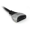 LEVELONE KVM-0290, USB, USB, HDMI, 1920 x 1200 Pixels, Nero, Grigio, 0 - 50 C