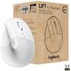 LOGITECH Lift for Business mouse Mano destra RF senza fili + Bluetooth Ottico 4000 DPI