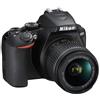 NIKON - Reflex Digitale D3500 + Nikkor AF-P 18/55VR / 24.2 Megapixel / LCD 3' / SD 16 GB Premium Lexar Nero - SPEDIZIONE GRATUITA