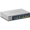 NETGEAR SPEDIZIONE GRATUITA - NETGEAR - Smart MS108TUP - Switch - L3 Lite - Intelligente - 4 x 100/1000/2.5G (PoE++) + 4 x 100/1000/2.5G (PoE+) - Desktop, Montabile Su Rack - PoE++