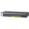 NETGEAR SPEDIZIONE GRATUITA - NETGEAR - Switch con 8 Porte Gigabit Ethernet (10/100/1000) PoE+ / 2x SFP Colore Grigio