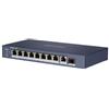 HIKVISION Switch DS-3E0510HP-E 8 Porte Ethernet PoE 10 / 100 / 1000 Mbps RJ45 Unmanaged