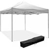 Gazebo richiudibile pieghevole 3 X 4,5 Bianco ricoperto in PVC impermeabile