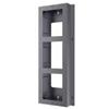 HIKVISION DS-KDE-ACR3 - Cornice di Montaggio 3 Moduli per Videocitofonia Modulare