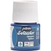 Pebeo - Colore per Stoffa Setacolor Opaco, flacone da 45 ml, Colore: Blue Jean