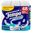 Tempo Carta Igienica Comfort, Morbida E Resistente - 48 Maxi Rotoli