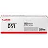 Canon Toner Nero 051 2168C002 1700 Pagine Originale